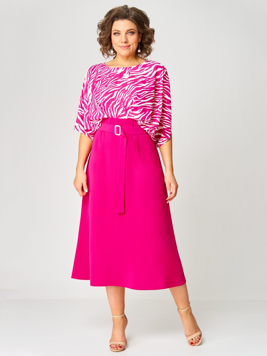 Платье 1276 фуксия 10127₽