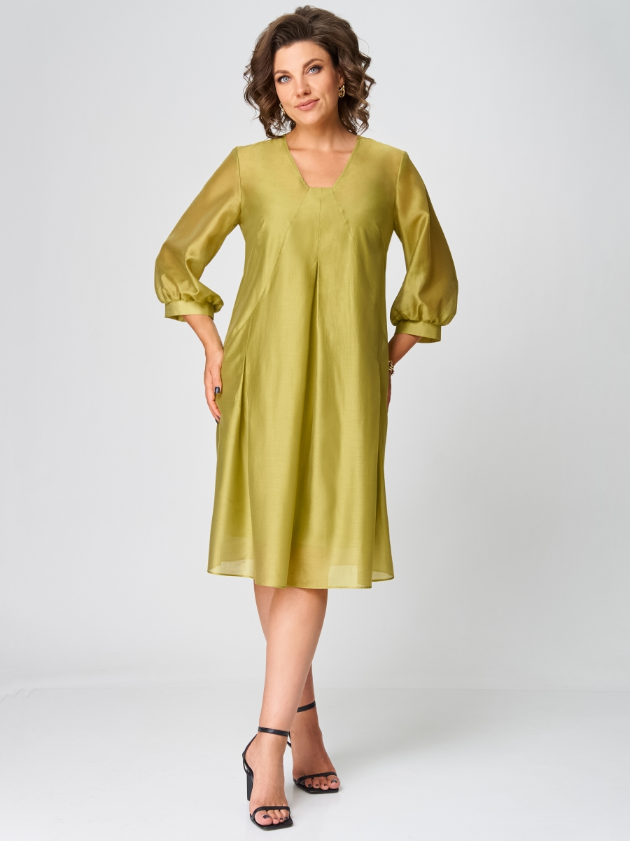 Платье 1283 оливковый 9904₽