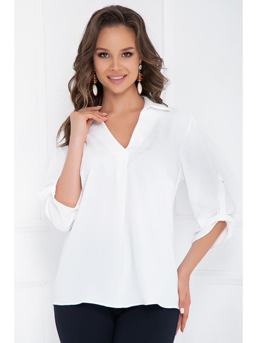 

Блузка БЛУЗКА МАЙЛИНО (ВАЙТ) 8Б2655, Белый, БЛУЗКА МАЙЛИНО (ВАЙТ) 8Б2655