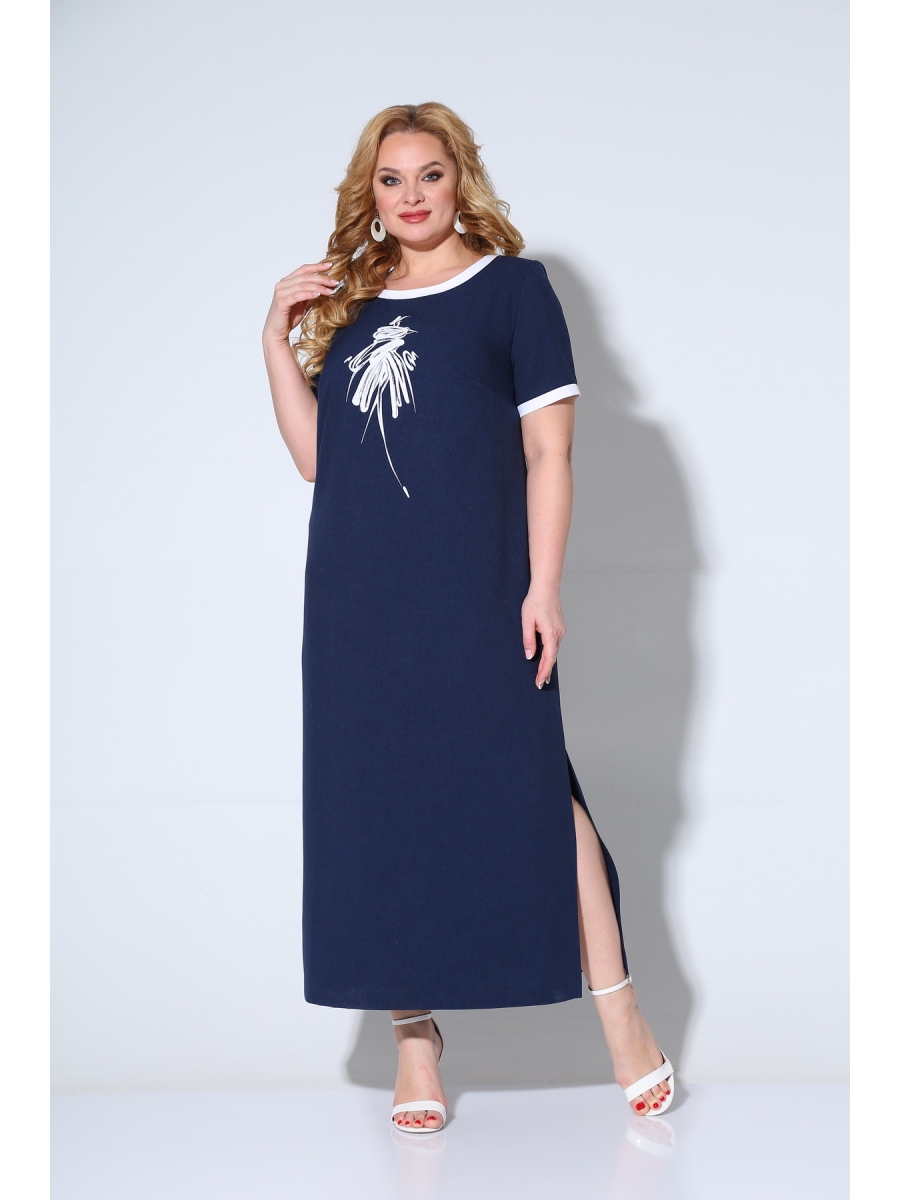 

Платье 1898, Синий, 1898