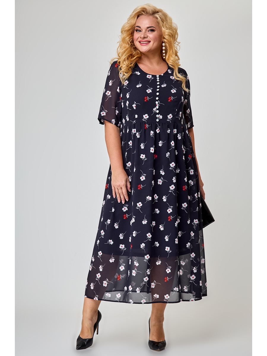 

Платье A3883-O-7, Синий, A3883-O-7