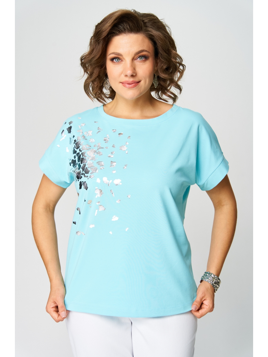 Майки футболки 2252 голубой 4278₽