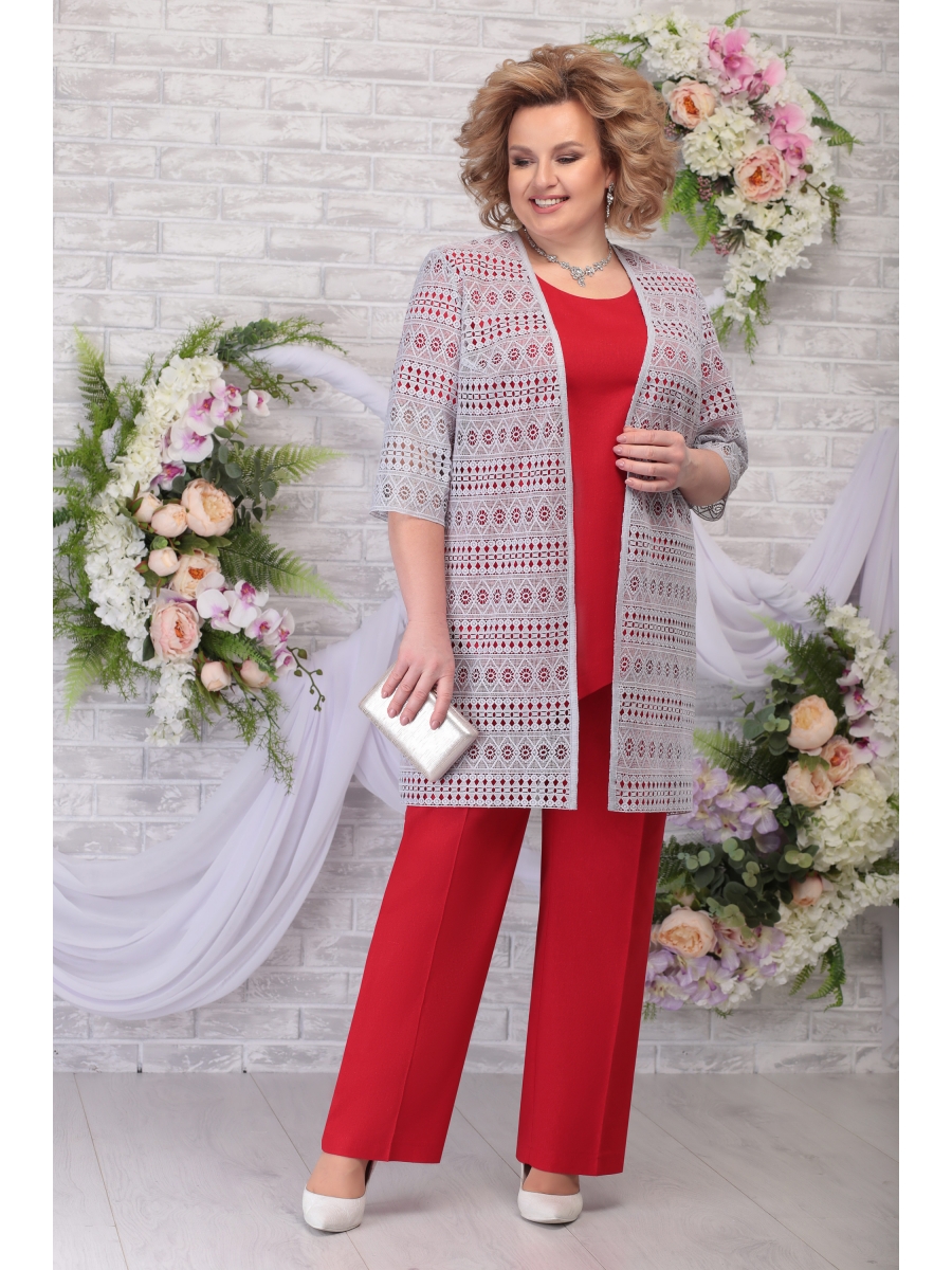 

Брючные костюмы 2201, Красный, 2201