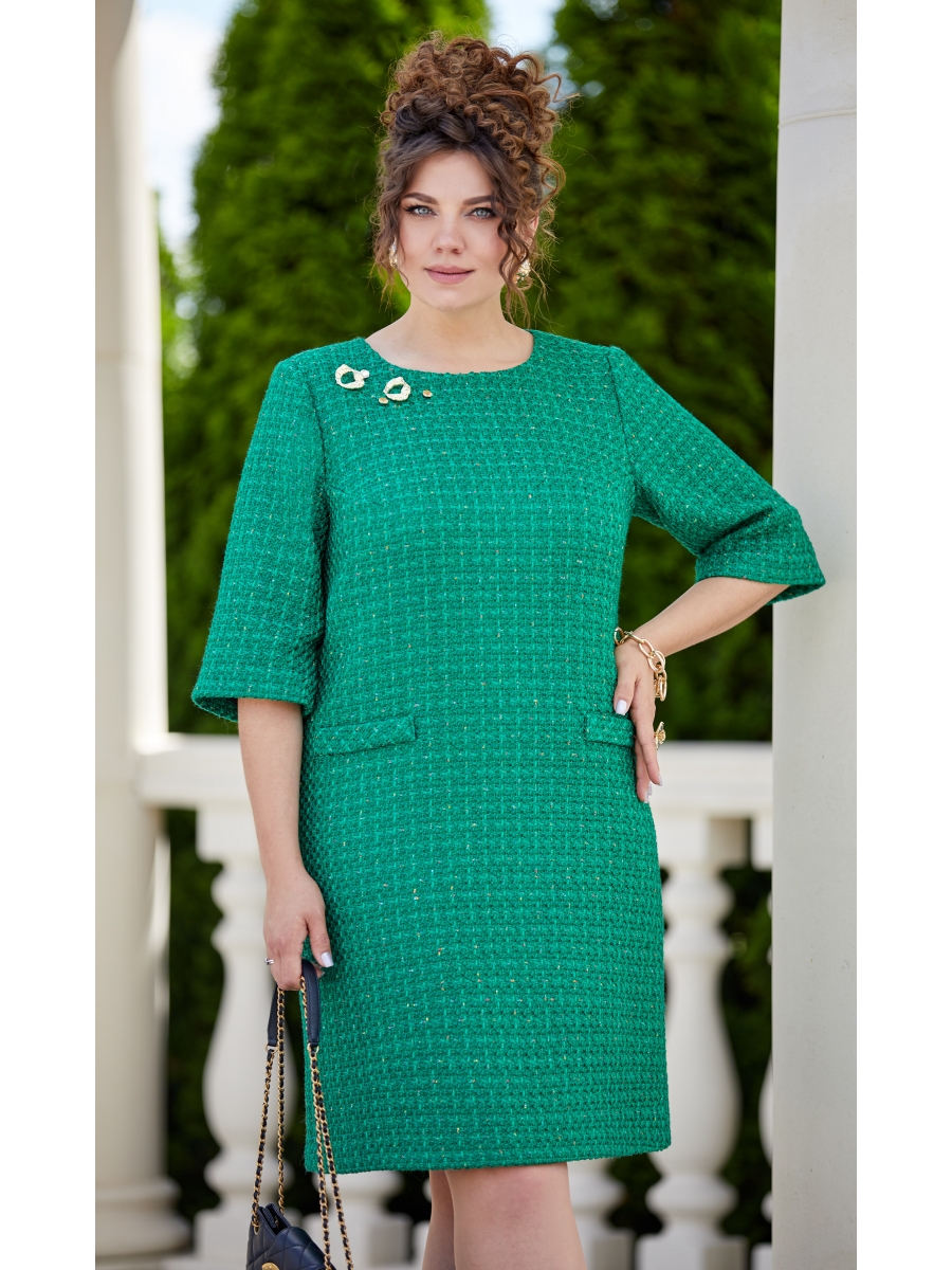 Платье 22513 зеленый 11552₽