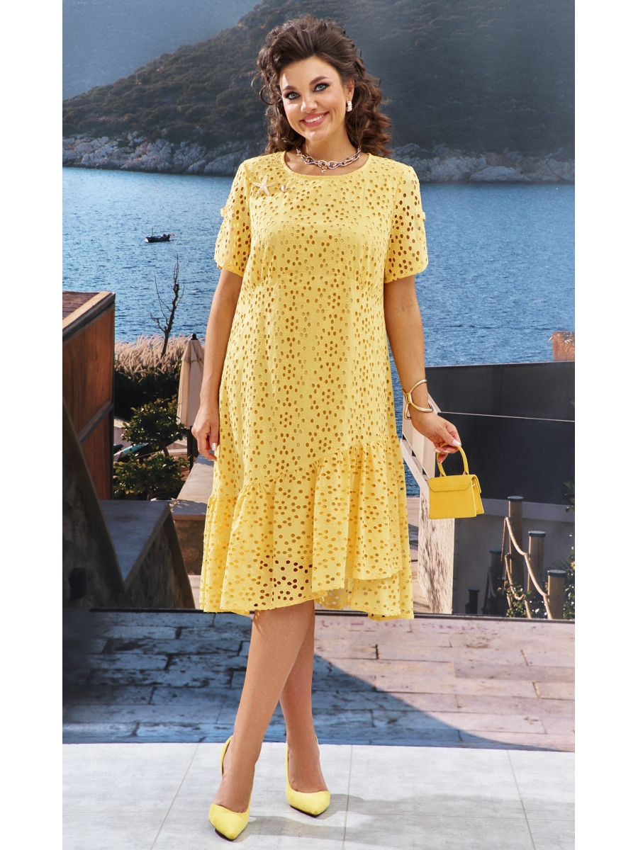 Платье 25223 желтый 13260₽