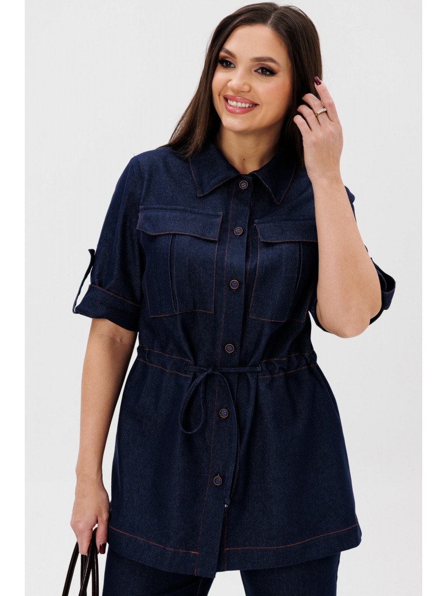 Пиджаки, жакеты 1145 темно-синий