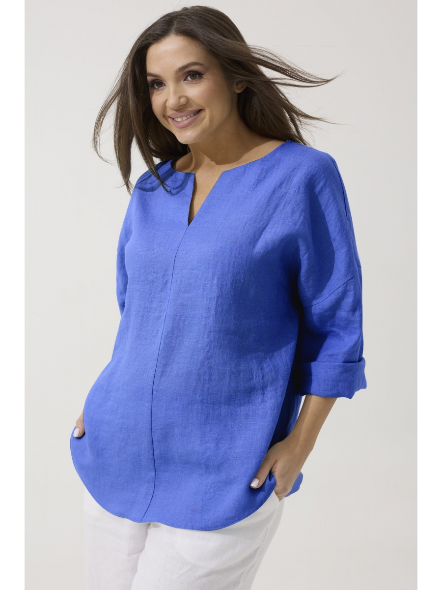 Блузка 1162 сине-фиолетовый