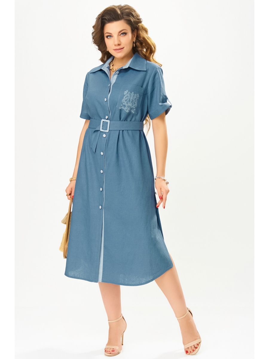 Платье 5051 индиго