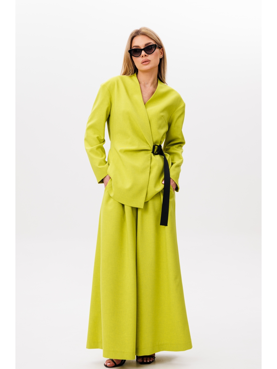 Брючные костюмы 2114 горчица 12717₽