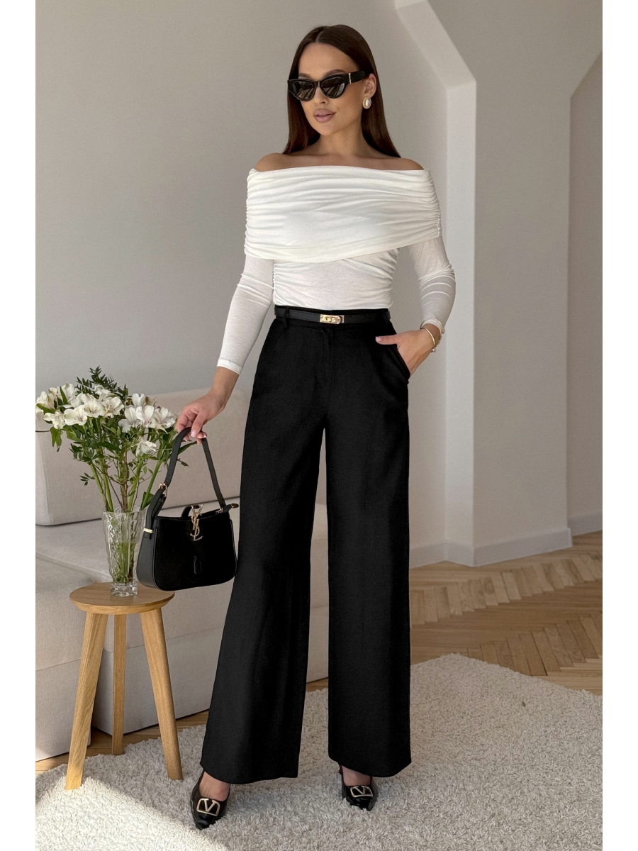 Брюки S036 черный