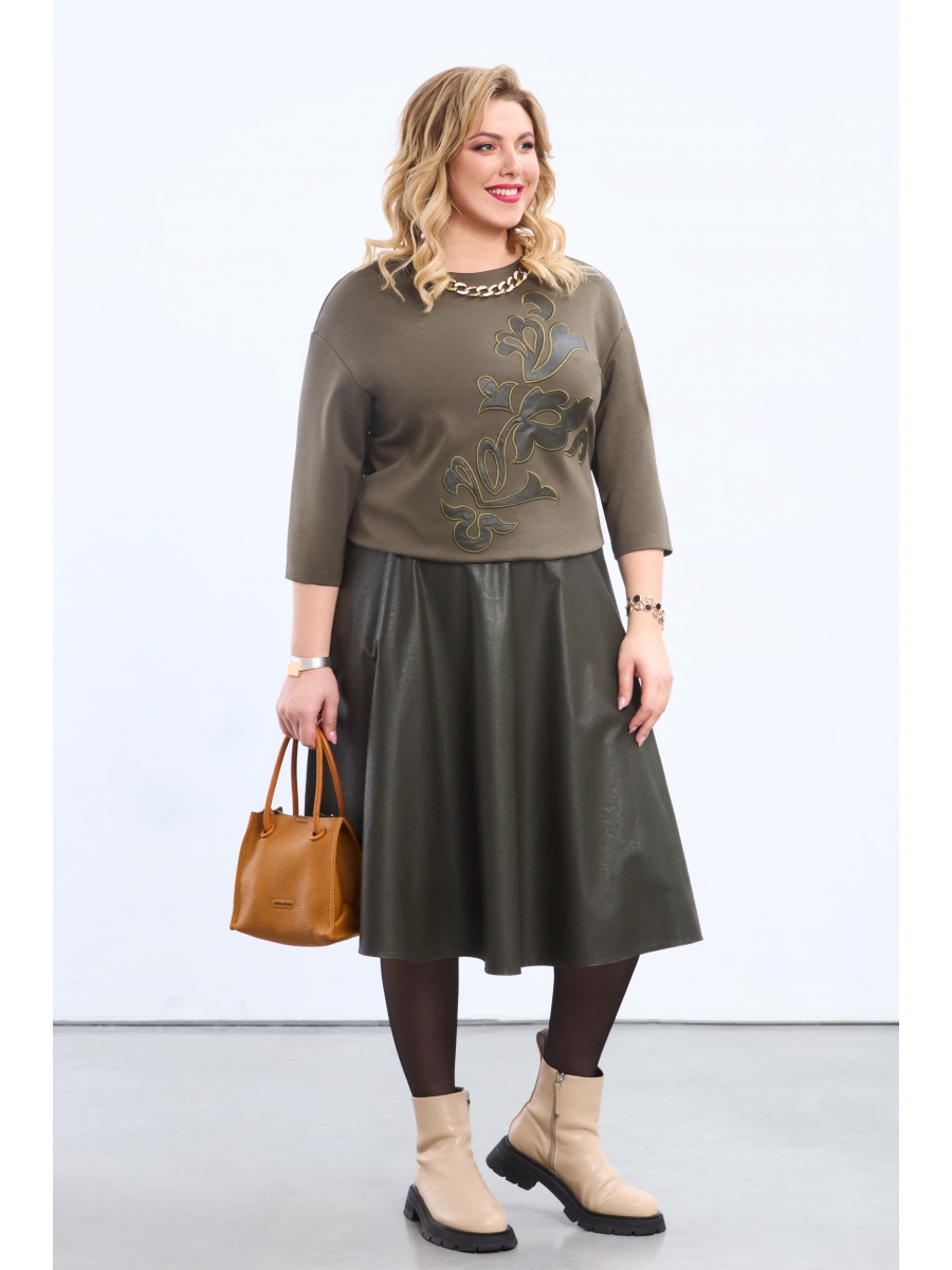 

Юбочные костюмы 2174, Хаки, 2174