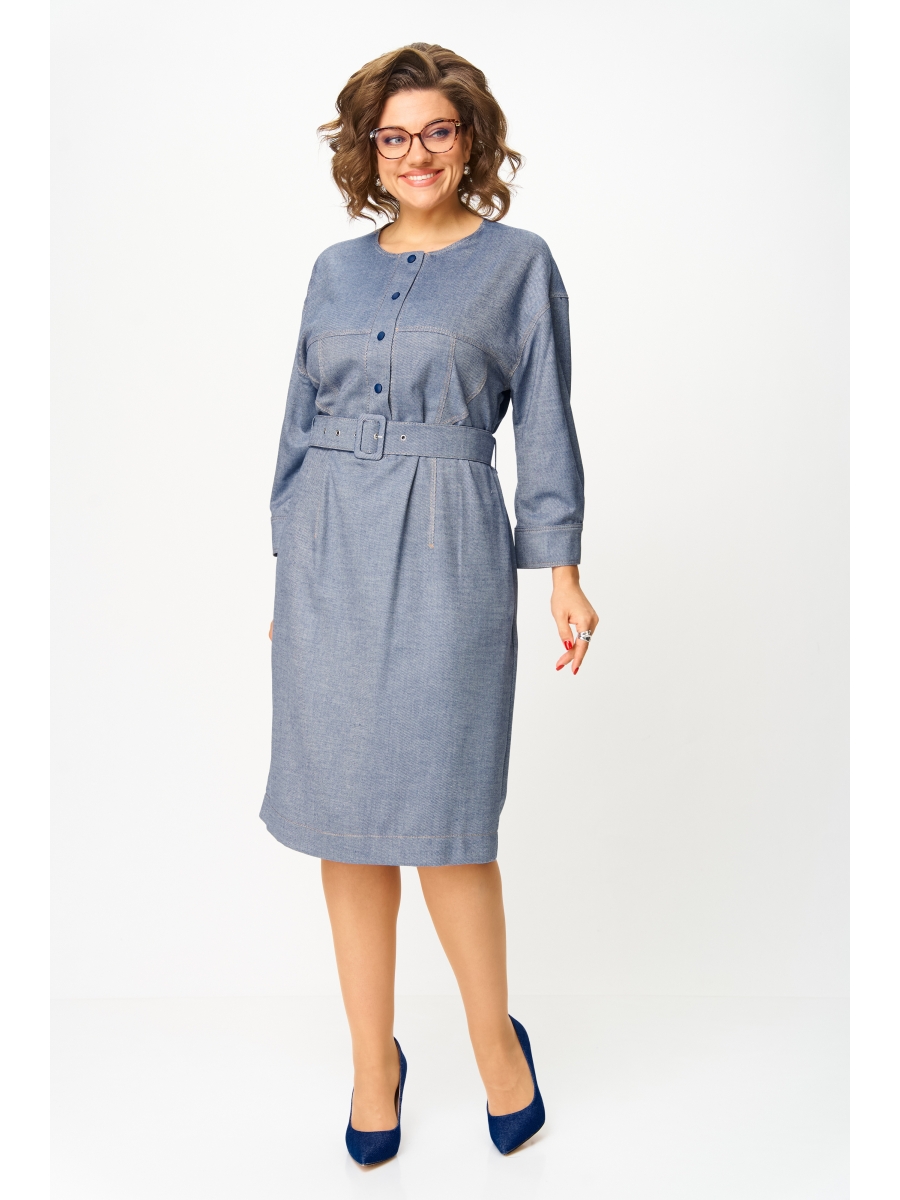 Платье М-1369 деним 9691₽
