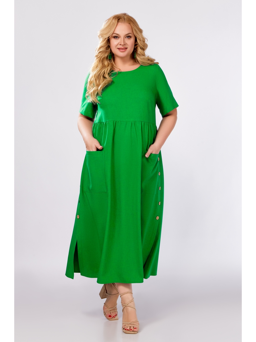 Платье 8152 ярко-зеленый 7314₽