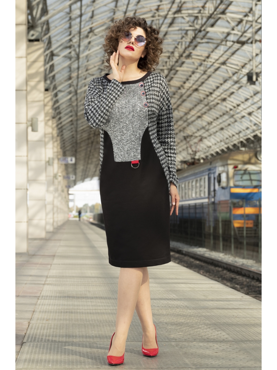 

Платье 1277, Мультиколор, 1277