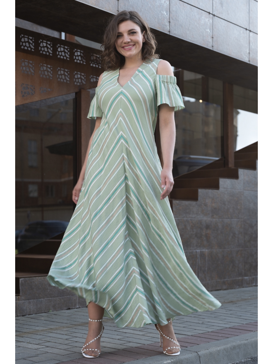 

Платье 1383, Зеленый, 1383