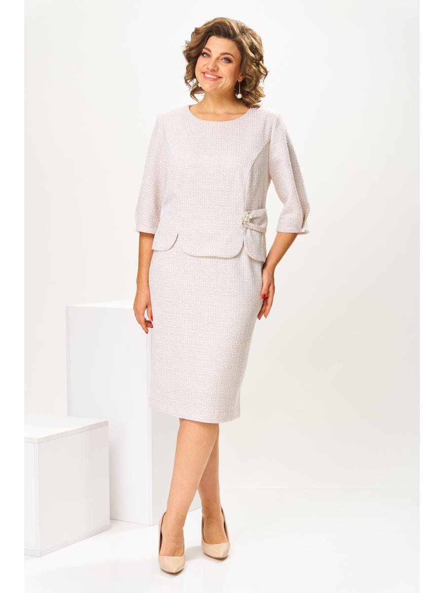Платье 1-25371 пудра 8071₽