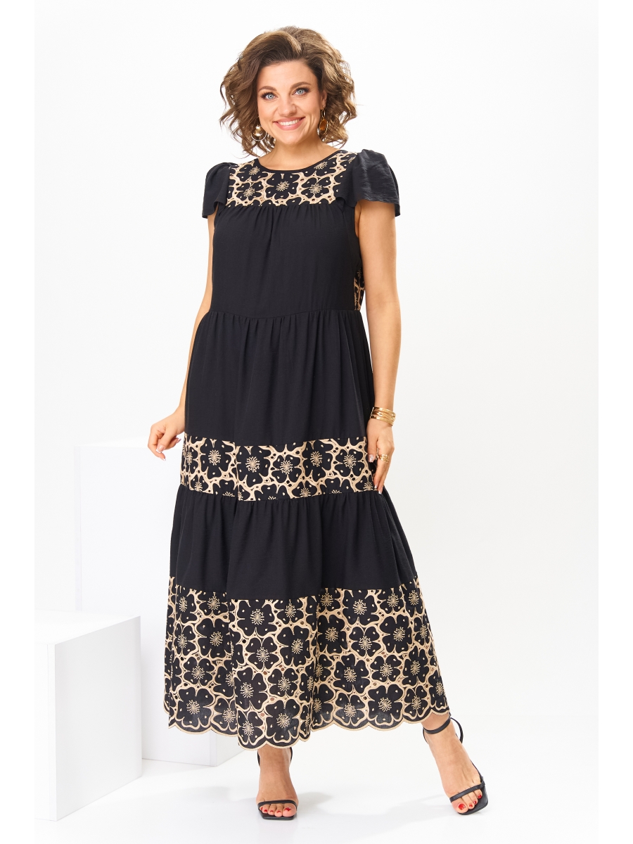 Платье 1-2810 чёрный 8886₽