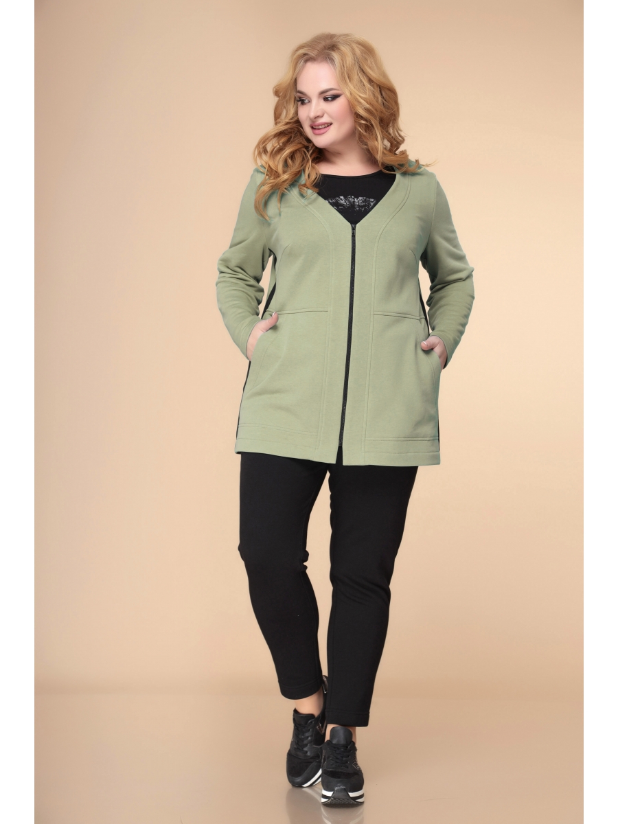 

Брючные костюмы 3-2235 светлая зелень, Зеленый;мультиколор, 3-2235 светлая зелень