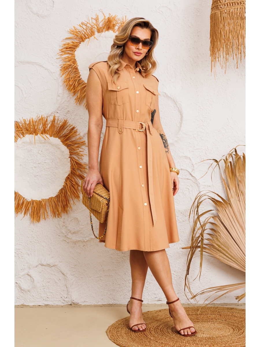 Платье 5750-1 песочный 9962₽