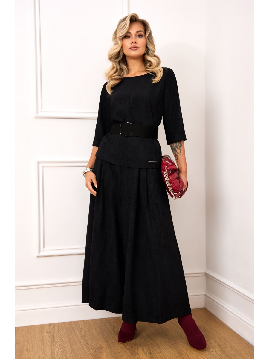 Брючные костюмы 5825 черный