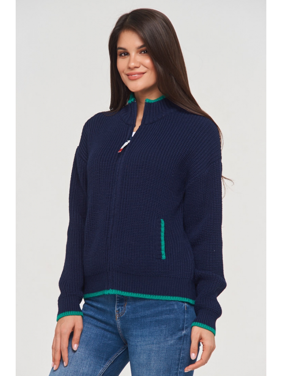 

Кофты, джемперы Жакет женский BY192-14011, Синий, Жакет женский BY192-14011