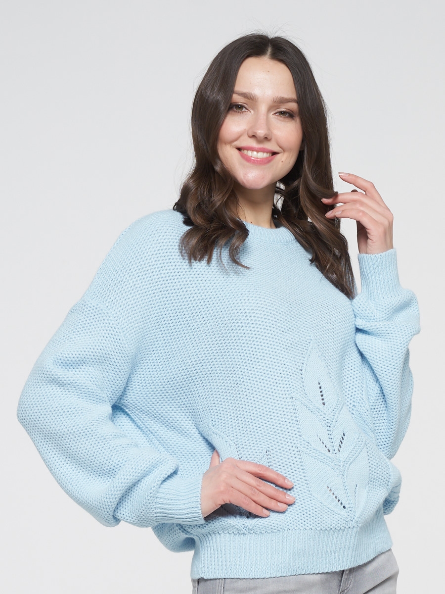 

Кофты, джемперы Джемпер женский 202-41046, Голубой, Джемпер женский 202-41046