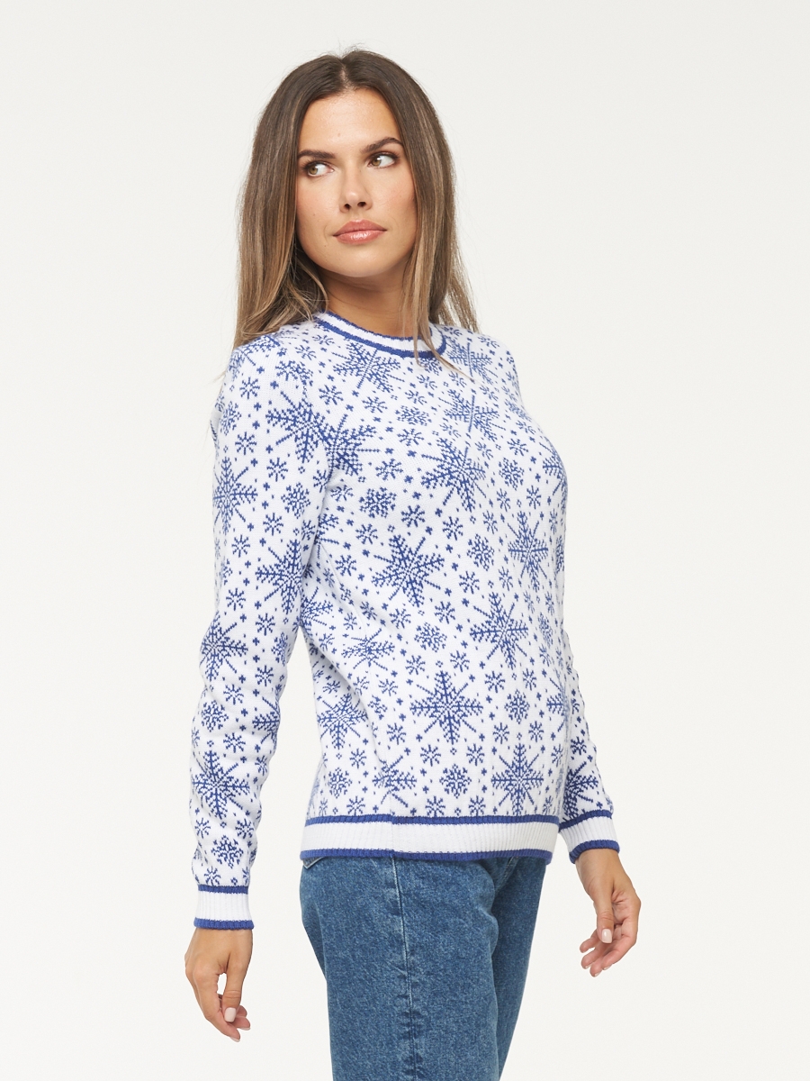 

Кофты, джемперы Джемпер женский 222-41186, Голубой;мультиколор, Джемпер женский 222-41186