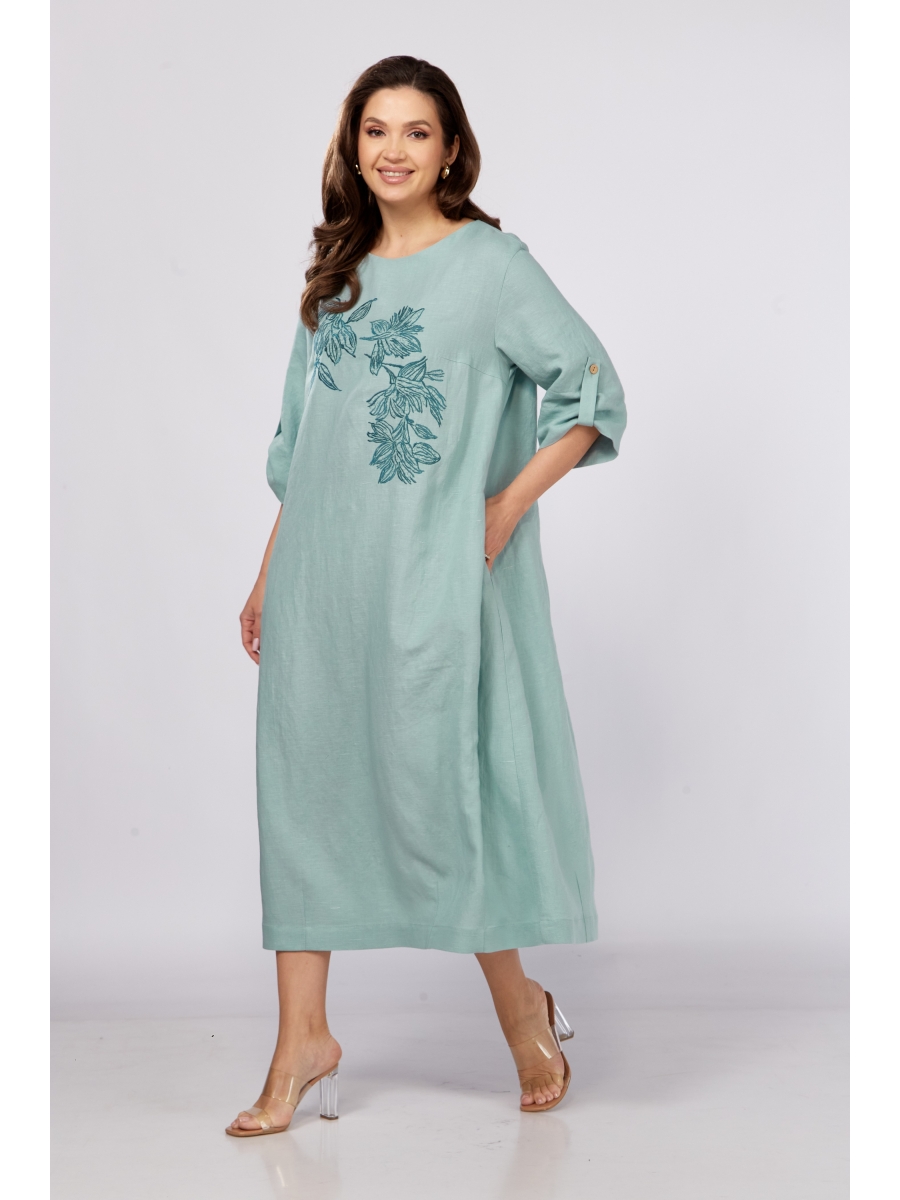 Платье 425-067 бирюза