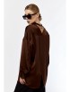 Блузка артикул: 436 коричневый от Talia fashion - вид 2