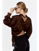 Блузка артикул: 436 коричневый от Talia fashion - вид 4