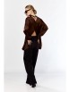 Блузка артикул: 436 коричневый от Talia fashion - вид 6