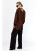 Блузка артикул: 436 коричневый от Talia fashion - вид 8