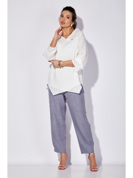 1101 белый, голубой