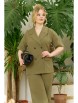 Брючный костюм артикул: К997 олива от Anastasia - вид 6