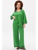 Брючный костюм артикул: 1213 зеленый от Anastasia - вид 3