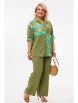 Брючный костюм артикул: 1214 олива от Anastasia - вид 12