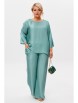 Брючный костюм артикул: 1228 изумрудный жемчуг от Anastasia - вид 3