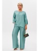 Брючный костюм артикул: 1228 изумрудный жемчуг от Anastasia - вид 4