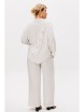 Брючный костюм артикул: 1234 молочный от Anastasia - вид 2