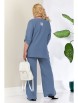 Брючный костюм артикул: 1102.1 деним от Anastasia - вид 2