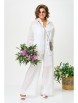 Брючный костюм артикул: 1239 белый от Anastasia - вид 22
