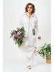 Брючный костюм артикул: 1239 белый от Anastasia - вид 27