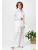 Брючный костюм артикул: 1239 белый от Anastasia - вид 5