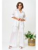 Брючный костюм артикул: 1239 белый от Anastasia - вид 7