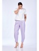 Брючный костюм артикул: 979 молоко/лаванда от Anastasia - вид 10