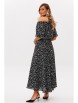 Платье артикул: 1237 черный (принт камушки) от Anastasia - вид 8
