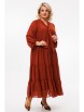 Нарядное платье артикул: 1227 терракот от Anastasia - вид 1
