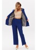 Брючный костюм артикул: 1155.2 синий от Anastasia - вид 13
