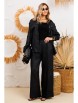 Брючный костюм артикул: 1239 черный от Anastasia - вид 15