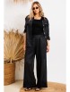 Брючный костюм артикул: 1239 черный от Anastasia - вид 27